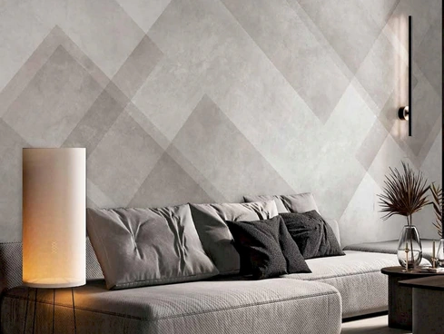 Carta da parati Black 3D di Pintdecor