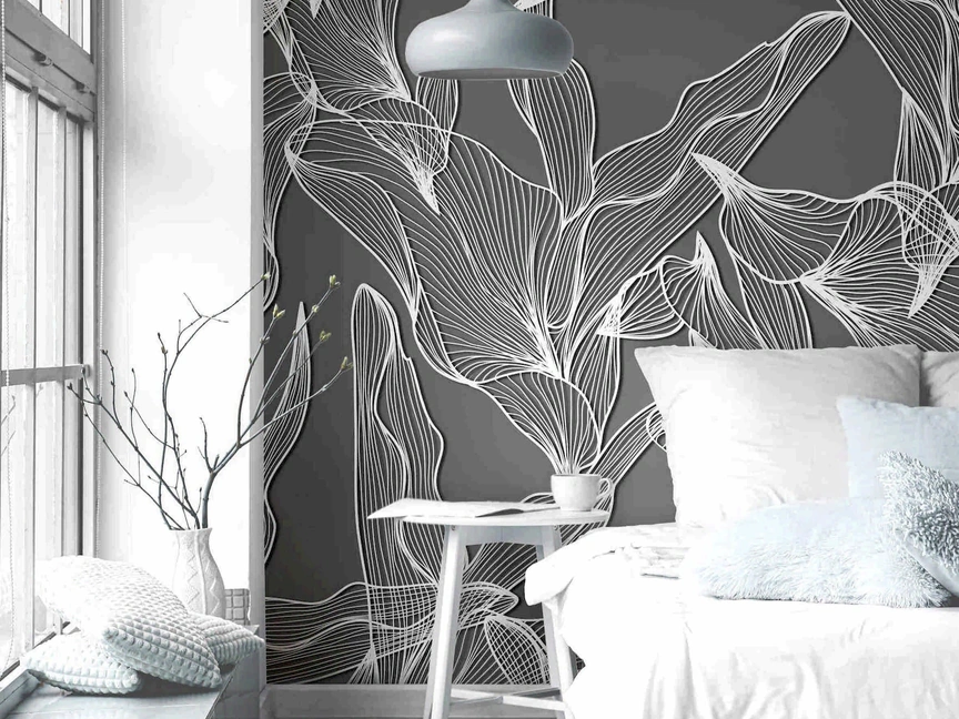Carta da parati Falling Lines di Pintdecor