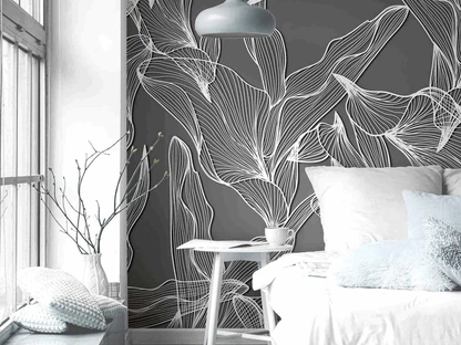 Carta da parati Falling Lines di Pintdecor