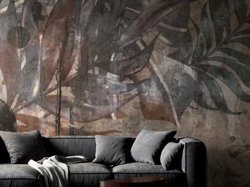 Carta da parati Foglie Al Vento di Pintdecor
