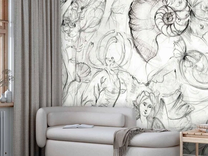 Carta da parati Giardini Di Saffo di Pintdecor