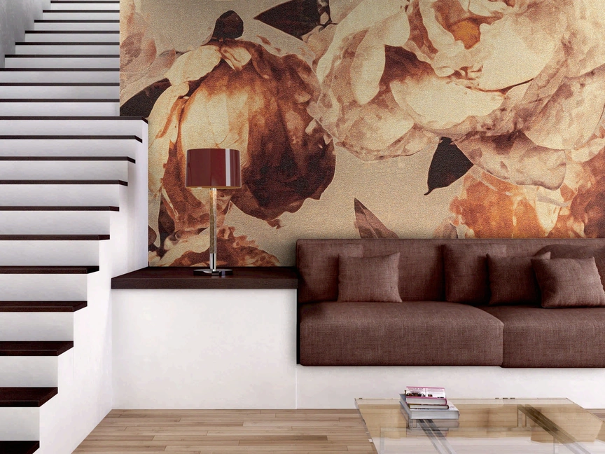 Carta da parati Golden Rose di Pintdecor