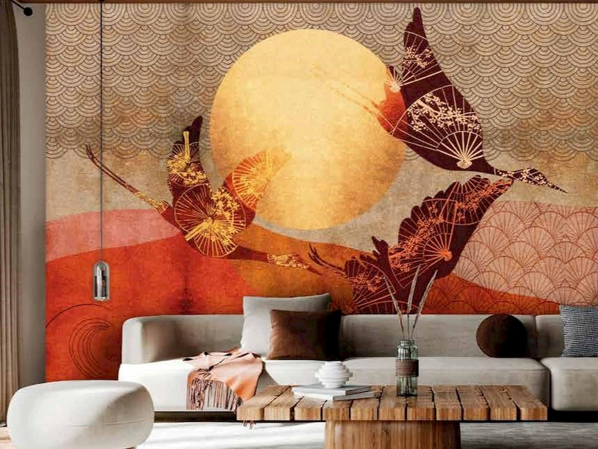 Carta da parati Oriental di Pintdecor