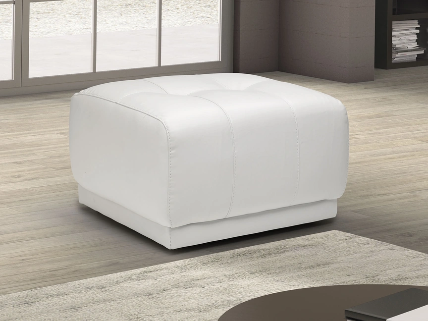 Pouf Boccioni in pelle di Afosofà