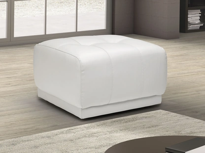 Pouf Boccioni in pelle di Afosofà