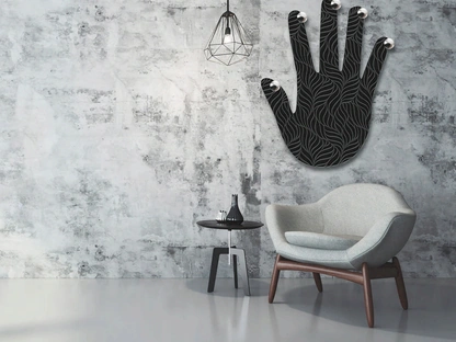 Appendiabiti Mano Petali di Pintdecor