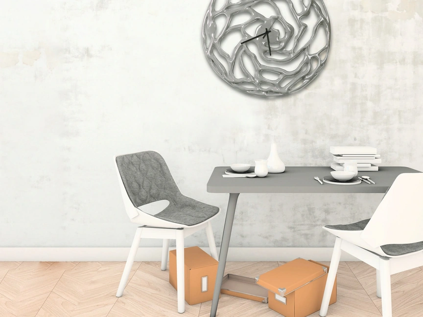 Orologio Fuzzy Grigio Seta di Pintdecor