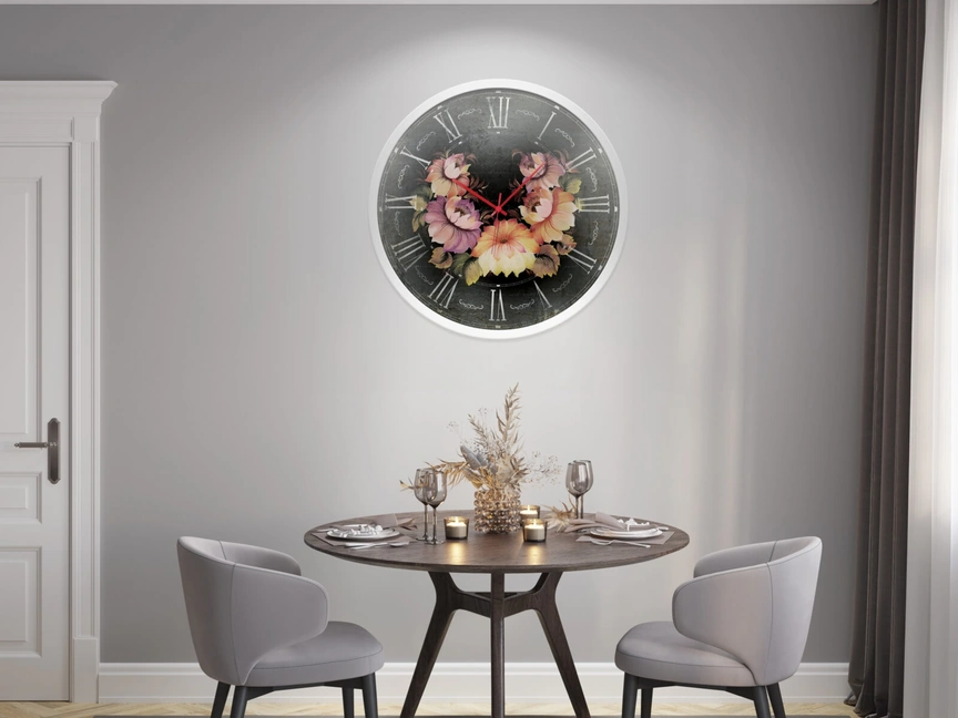 Orologio tondo 01 di Pintdecor