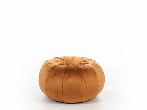 Pouf in velluto Kaia di Stones