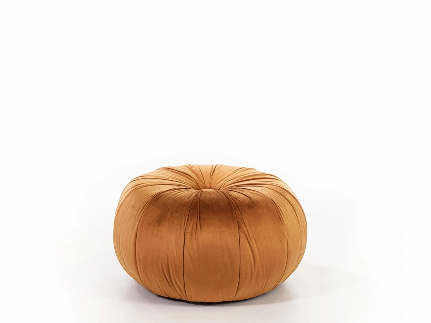 Pouf in velluto Kaia di Stones