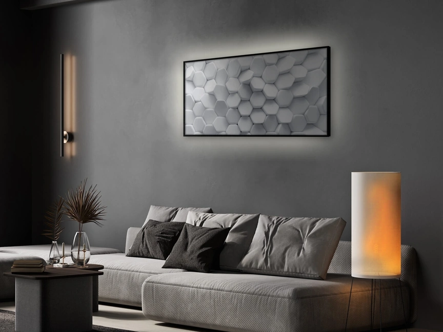 Quadro luminoso 01 di Pintdecor