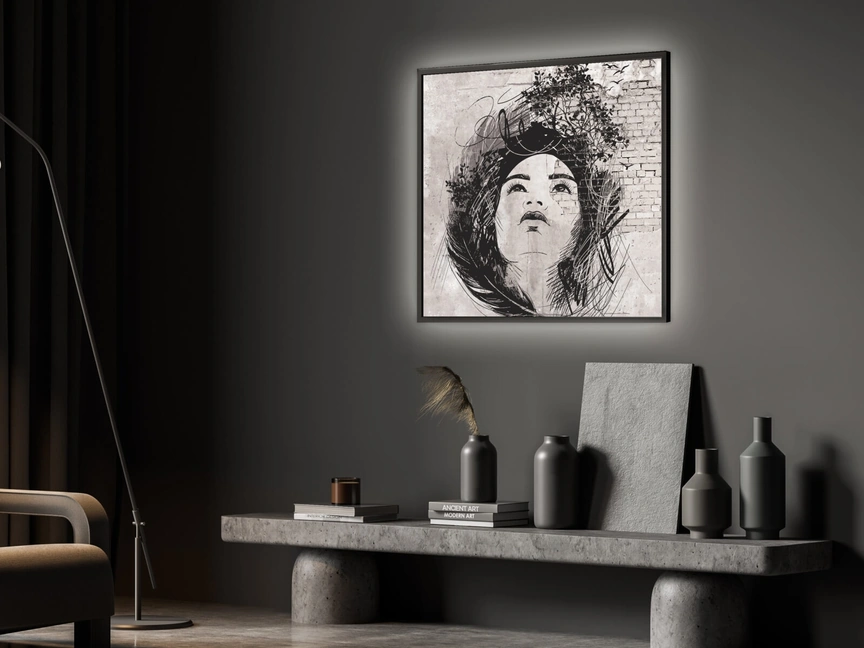 Quadro luminoso 03 di Pintdecor