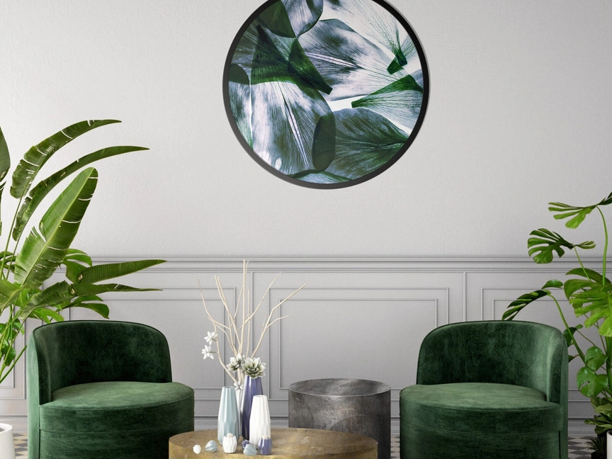 Quadro tondo 03 di Pintdecor