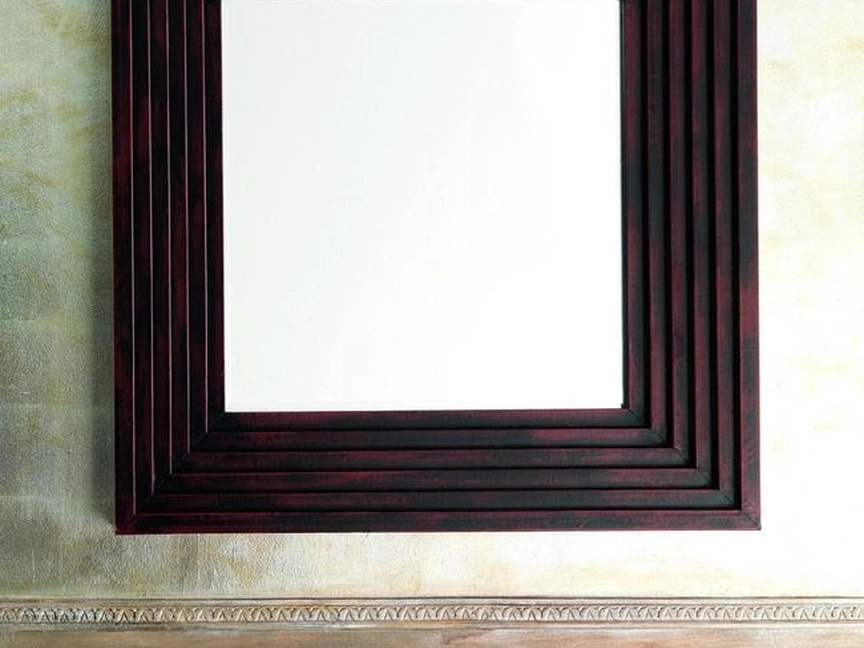 Specchiera Quadrata con cornice in legno di Stones