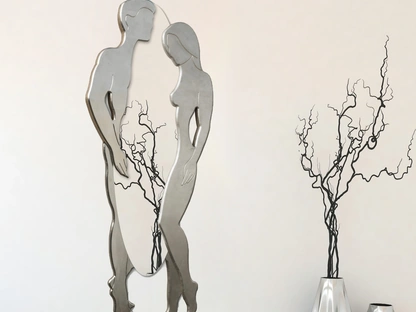 Specchio Adamo ed Eva di Pintdecor