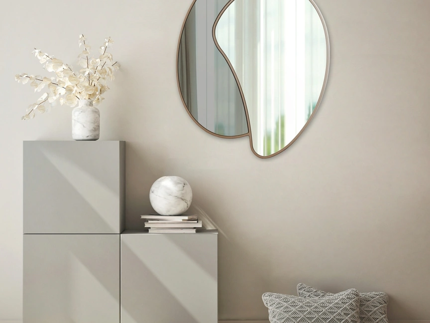 Specchio Collisione Tortora di Pintdecor