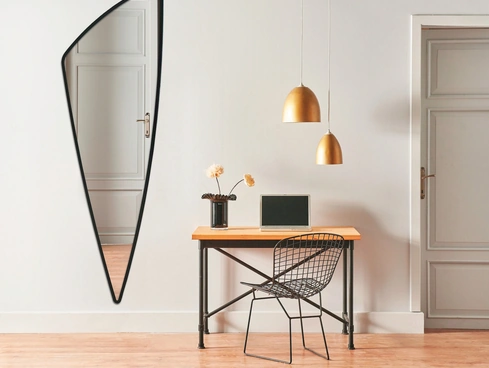 Specchio Cuneo Nero di Pintdecor