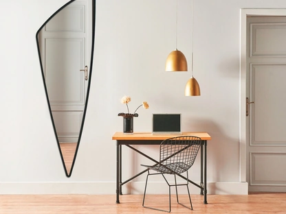 Specchio Cuneo Nero di Pintdecor
