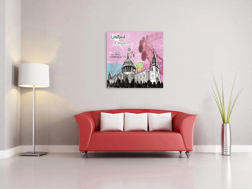 Stampa su vetro di Stones