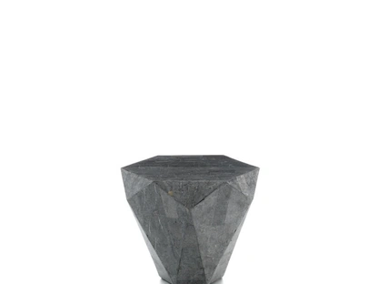 Tavolino Diamond Small in pietra fossile di Stones