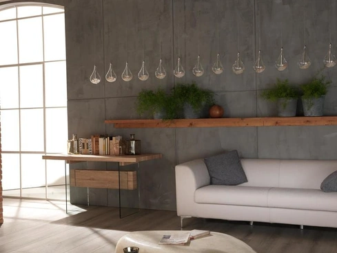 Tavolino Sasso Big in pietra fossile di Stones