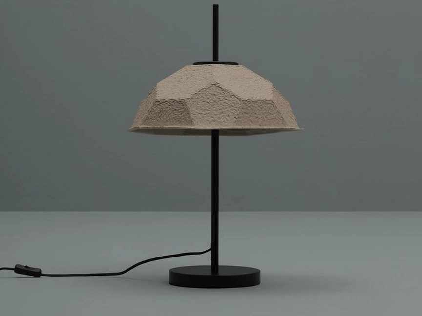 Lampada da tavolo in cartone riciclato Egg di Stones