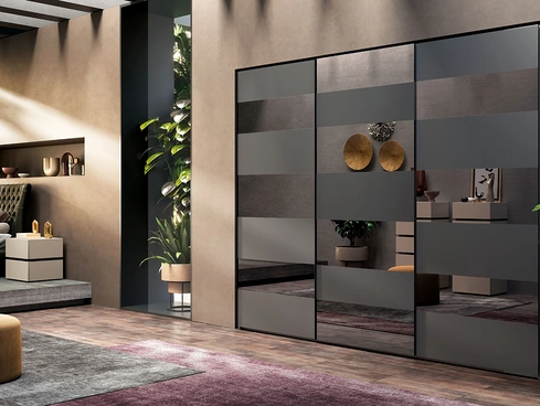 Armadio ARS 07 in vetro di Cecchini Italia