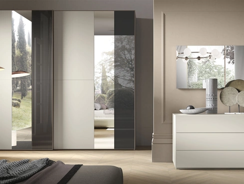 Armadio Era in laccato di Adriatica