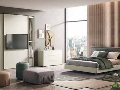 Armadio scorrevole porta TV Vip 101 di Cecchini Italia