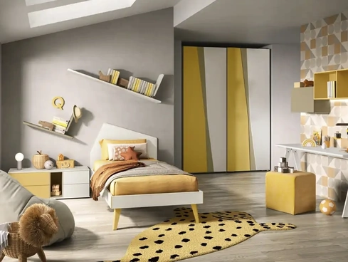 Cameretta componibile K101 di Moretti Compact Camerette