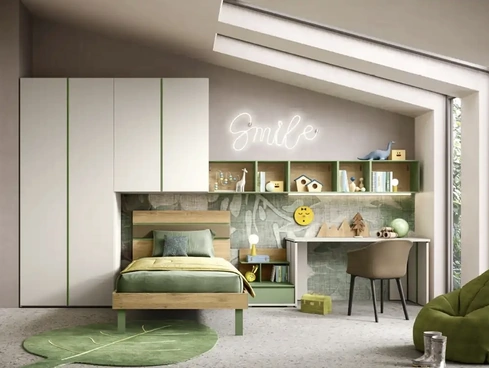 Cameretta a ponte K104 di Moretti Compact Camerette