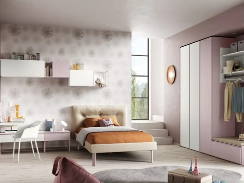 Cameretta componibile K121 di Moretti Compact Camerette