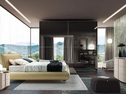 Gruppo Notte Apollo laccato lucido di Cecchini Italia