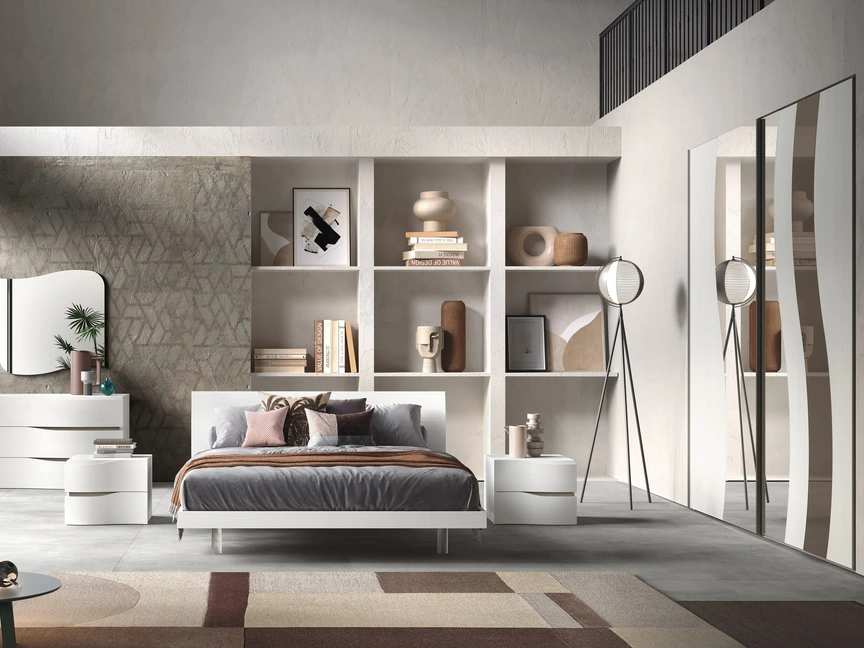 Gruppo Doris in frassino bianco di Adriatica