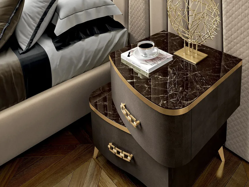 Comodino Deluxe Gold di Spar