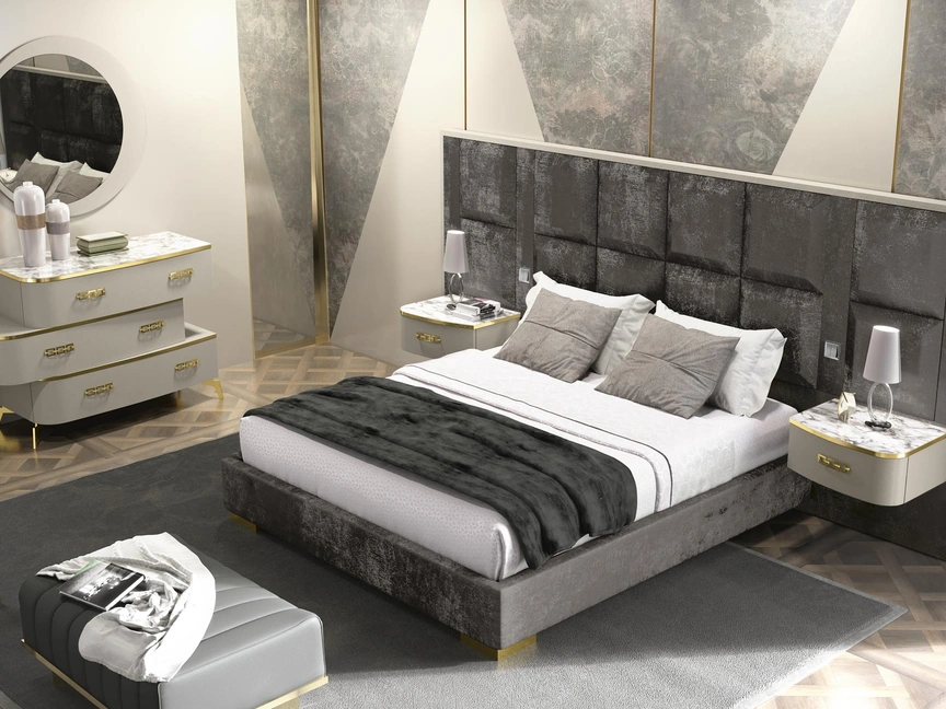 Letto di design Meraviglia di Adriatica