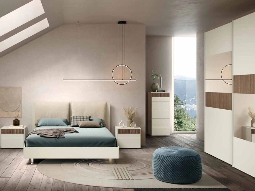 Letto Double Box con contenitore di Cecchini Italia