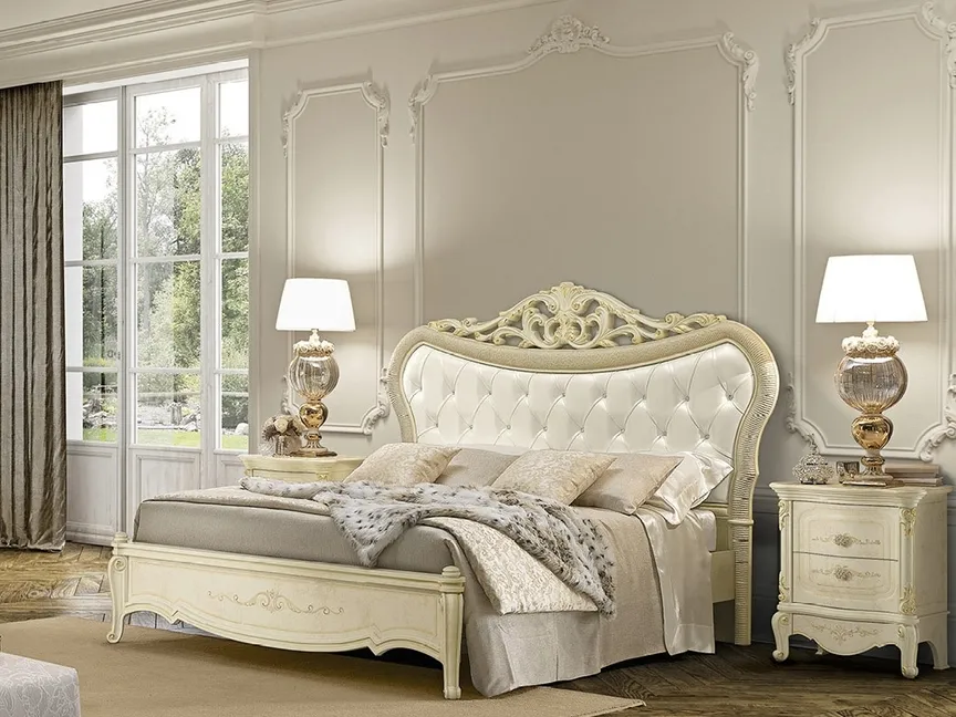 Letto imbottito Merlino di RTL Mobili