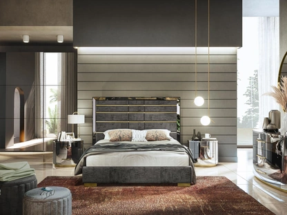 Letto di design Mirto di Adriatica