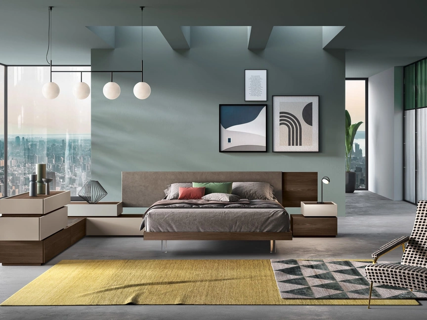 Letto matrimoniale Nest di Adriatica