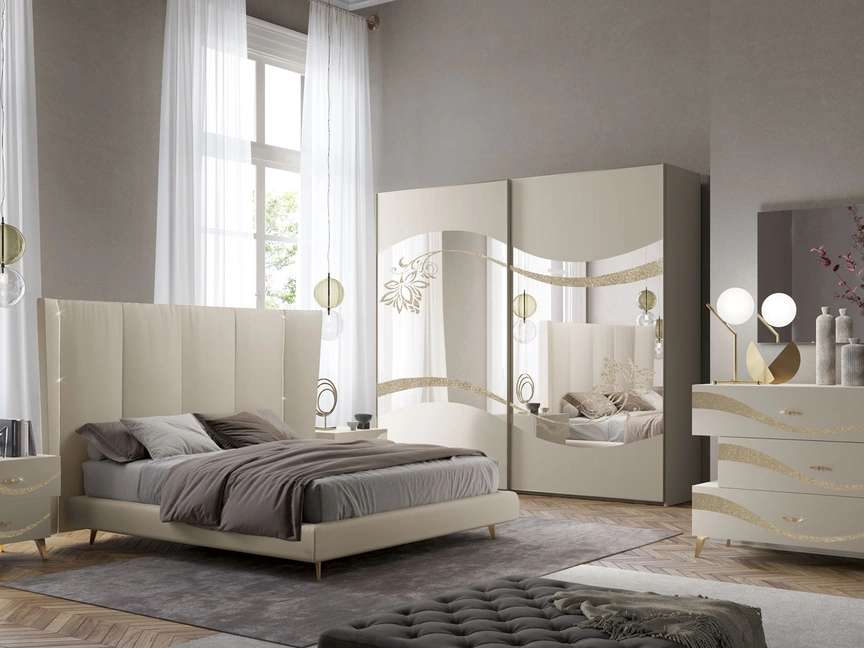 Letto Vela Luxor di Cecchini Italia
