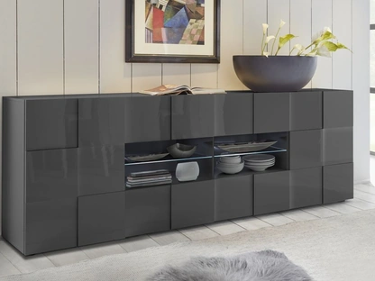 Madia Dama Grigio lucido di LC Mobili