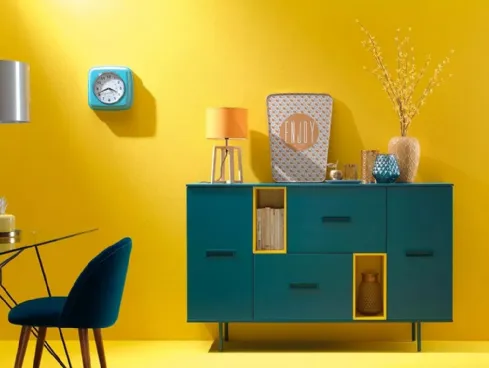 Madia dal design moderno e grintoso LV201 di Moretti Compact