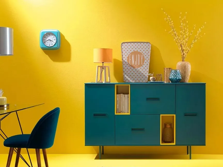 Madia dal design moderno e grintoso LV201 di Moretti Compact