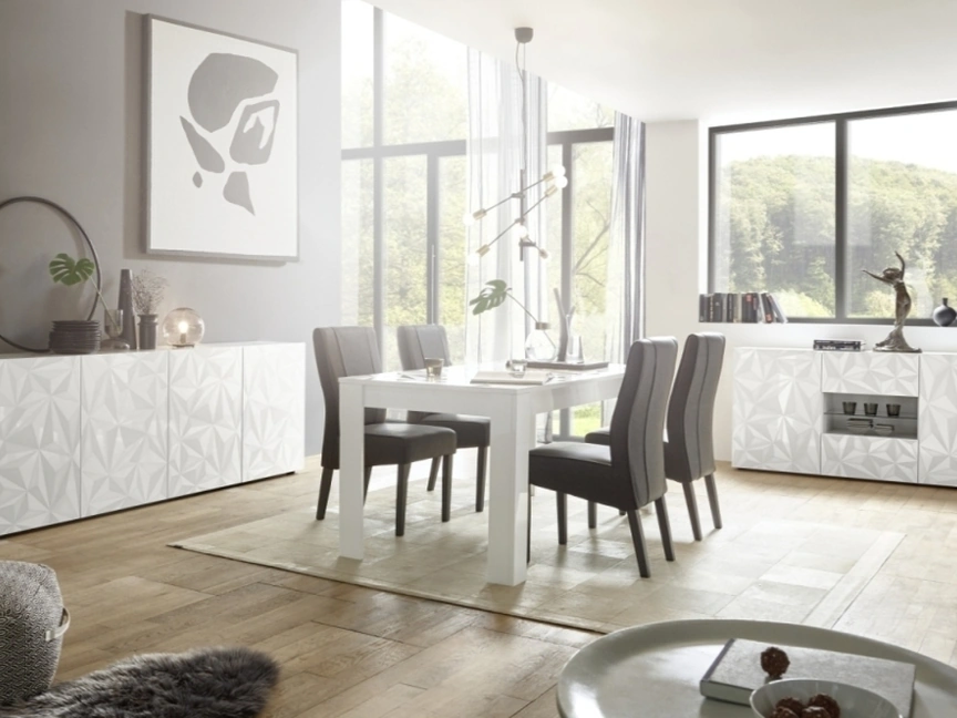 Madia Prisma Bianco di LC Mobili