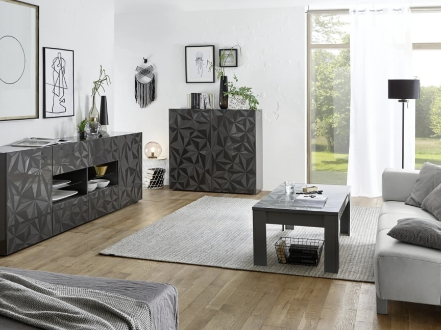 Madia Prisma Grigio di LC Mobili