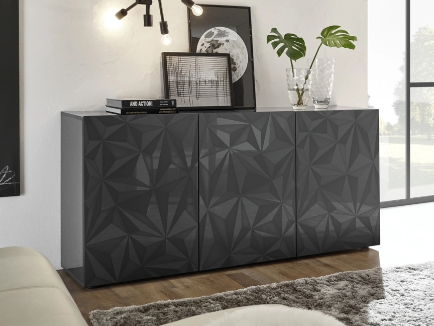 Madia Prisma Grigio di LC Mobili