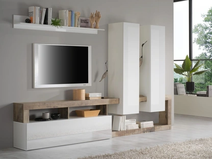 Parete Attrezzata Hamburg comp 01 di LC Mobili