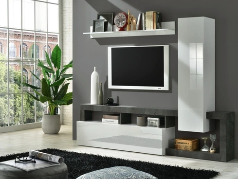 Parete Attrezzata Hamburg-comp-02 LC Mobili