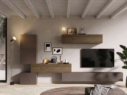 Parete Attrezzata Infinity 2-0 comp 02 di LC Mobili